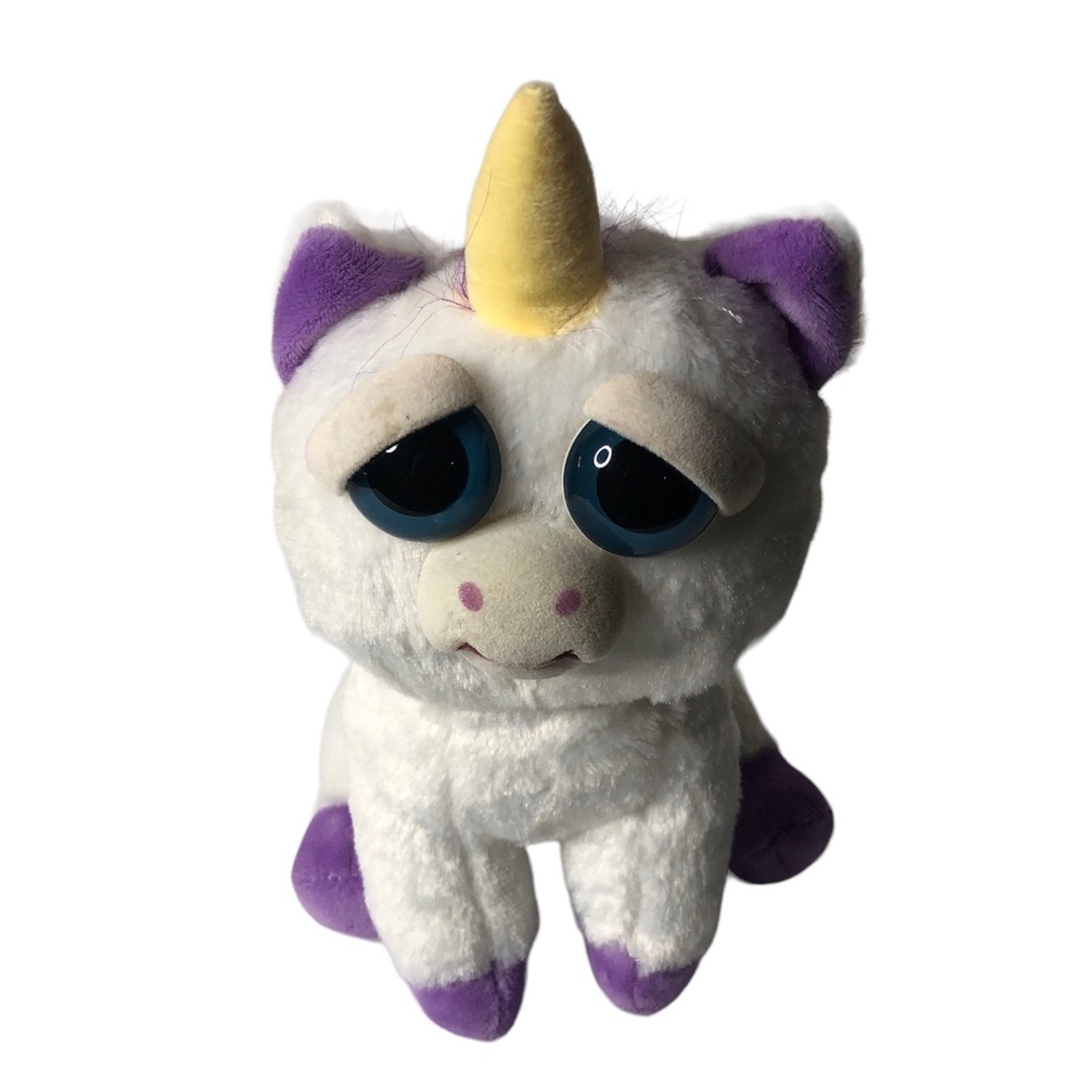 FEISTY PETS EXPRESSIONS Unicorn Glenda Glitterpoop Plush